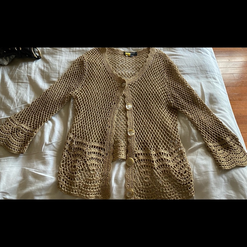 Jones New York XL knitted cardigan